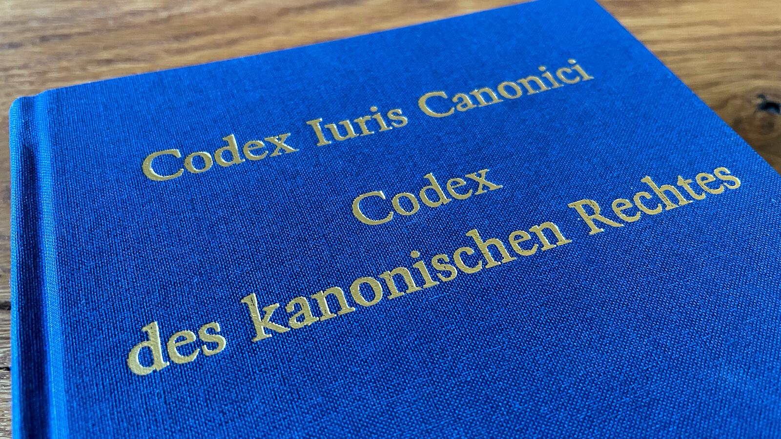 Kirchenrecht: Codex Iuris Canonici (CIC)