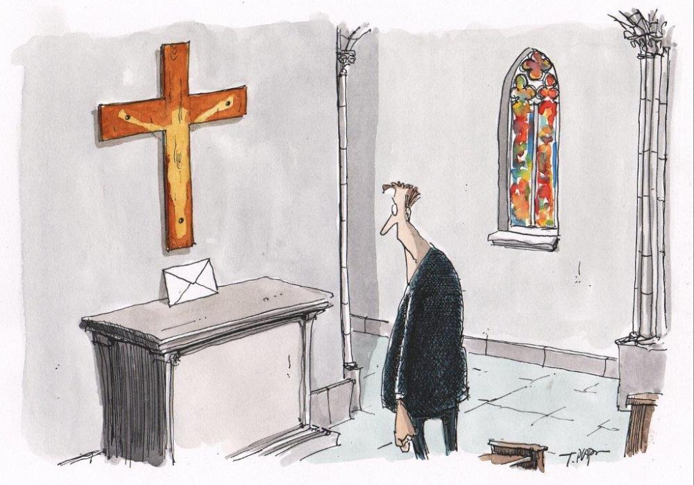 Kirche in Karikaturen Erzbistum Köln