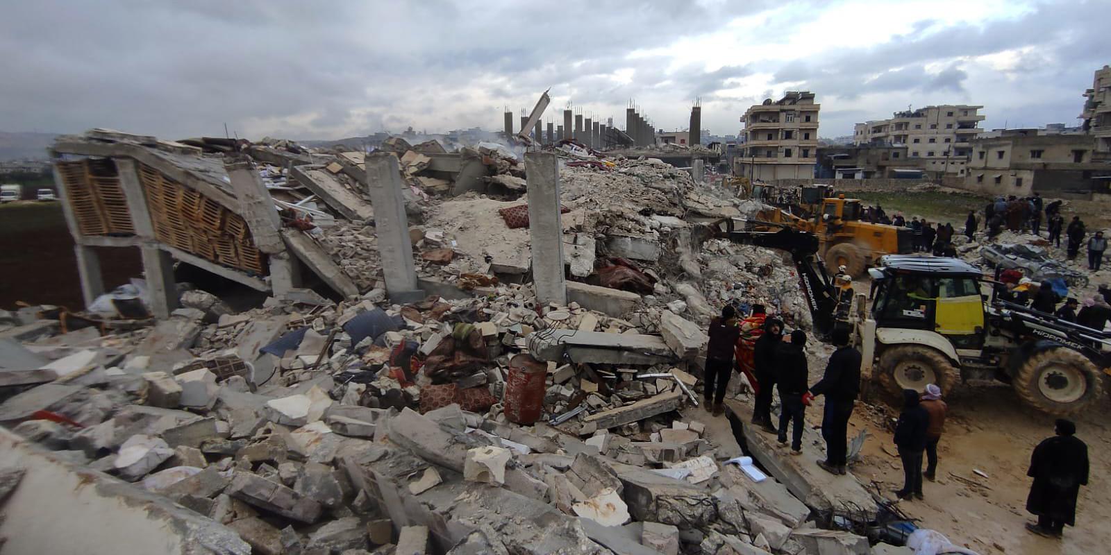 Ein Erdbeben erschütterte am 6. Februar Teile der Türkei und Syriens.