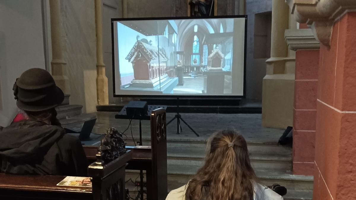 Probeführung in Sankt Servatius
