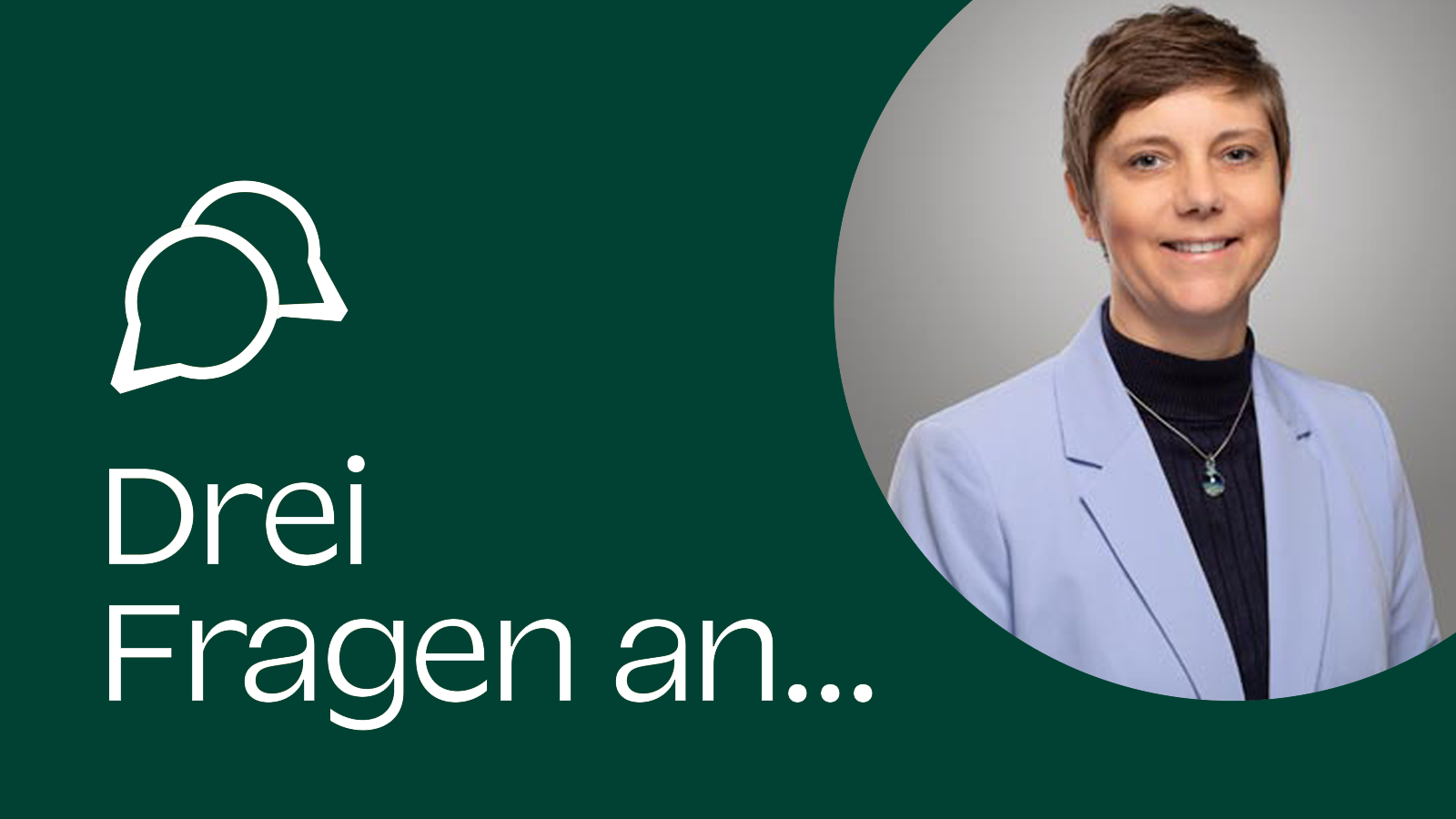 Drei Fragen an... Anita Borchers