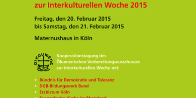 Vorbereitung Interkulturelle Woche 2015