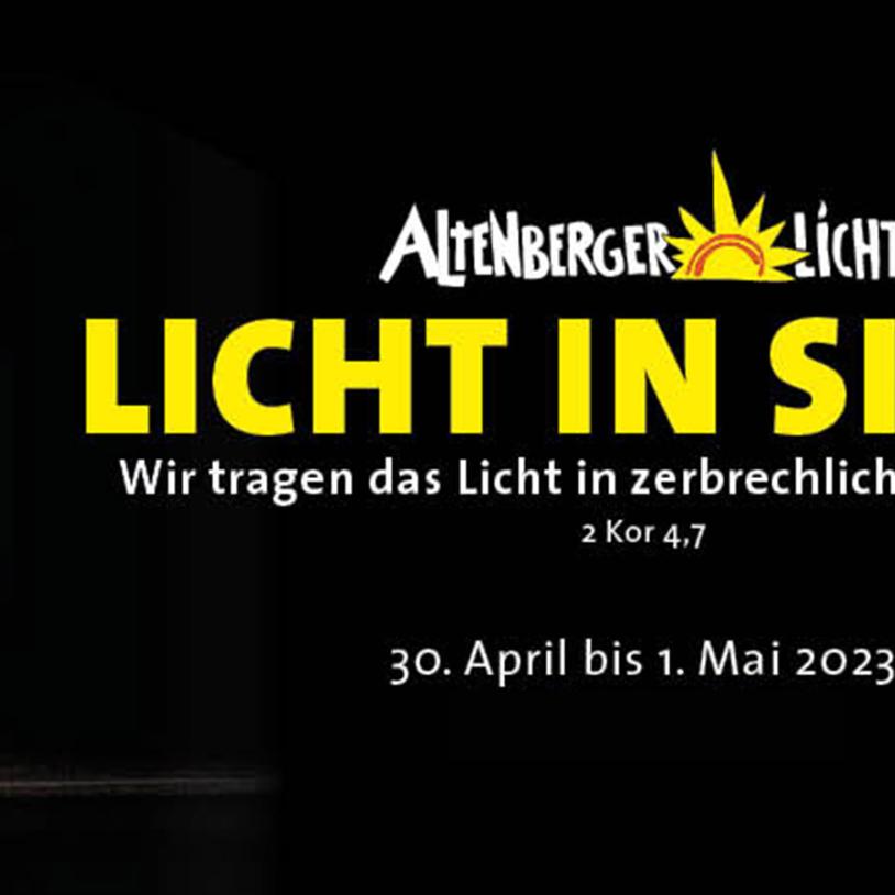 Licht in Sicht – Motto des Altenberger Lichts 2023