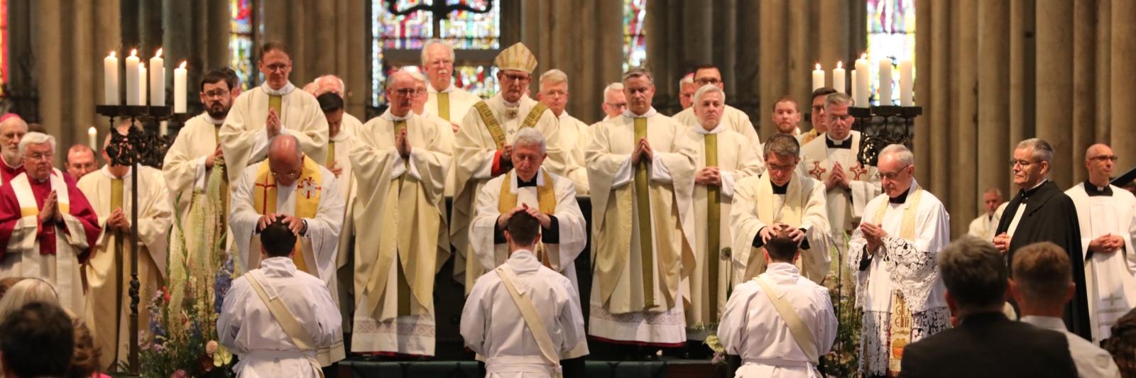 Priesterweihe am 7. Juni 2024 im Kölner Dom