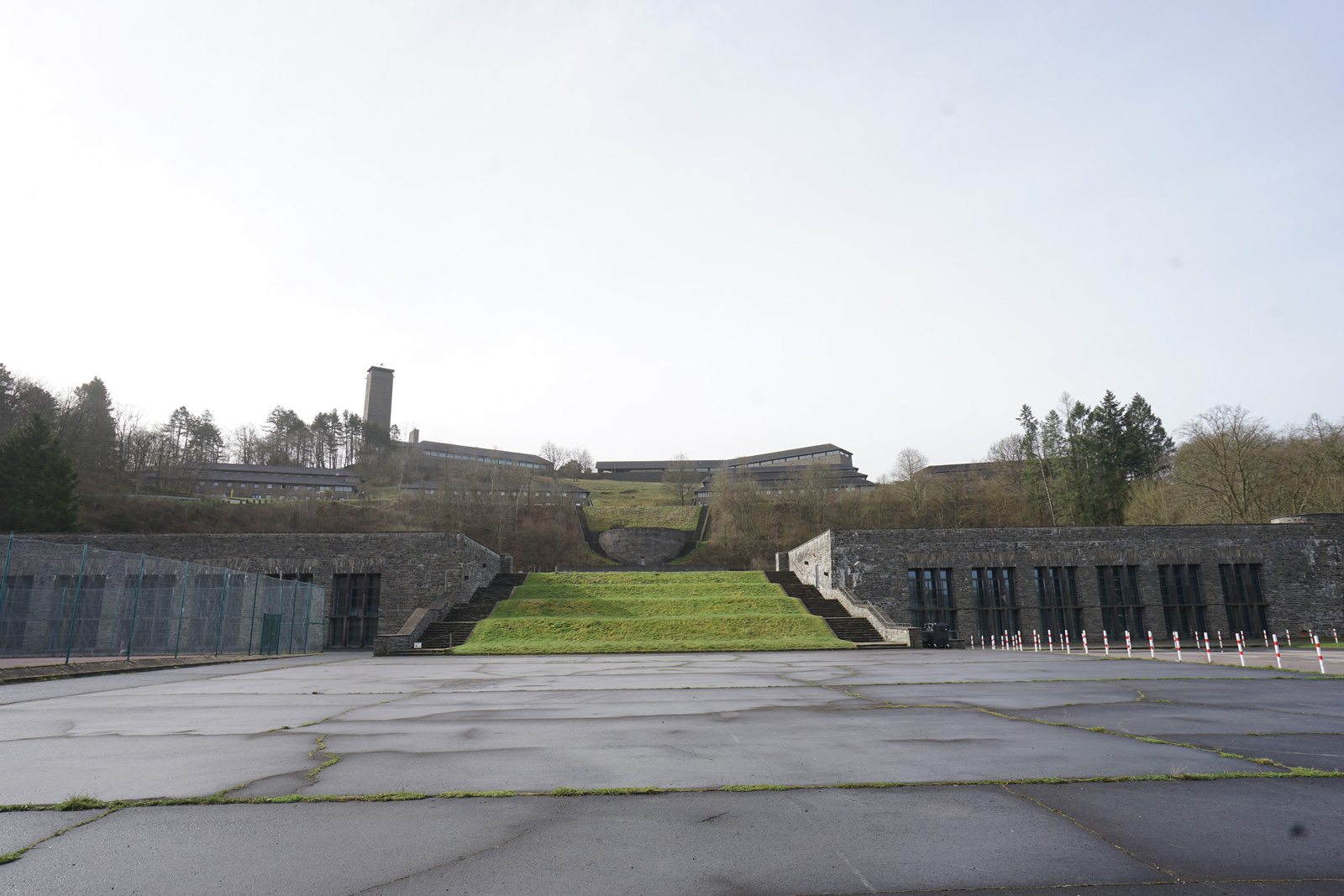 Blick auf die ehemalige NS-Ordensburg Vogelsang.