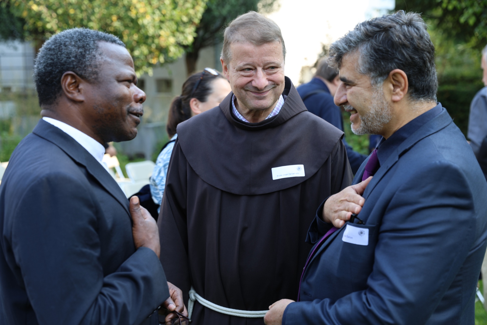 Multireligiöse Feier 'Schöpfung & Natur' am 18. September 2024 im Garten der Geligionen des 'In Via', Köln.