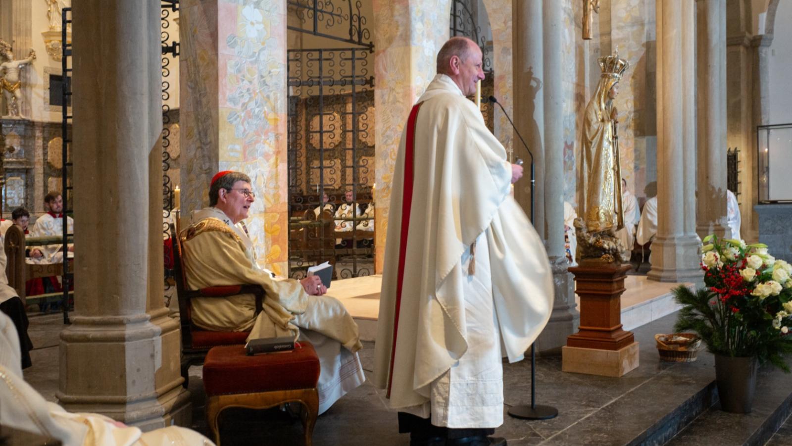 Wiedereröffnung St. Pantaleon mit Kardinal Woelki