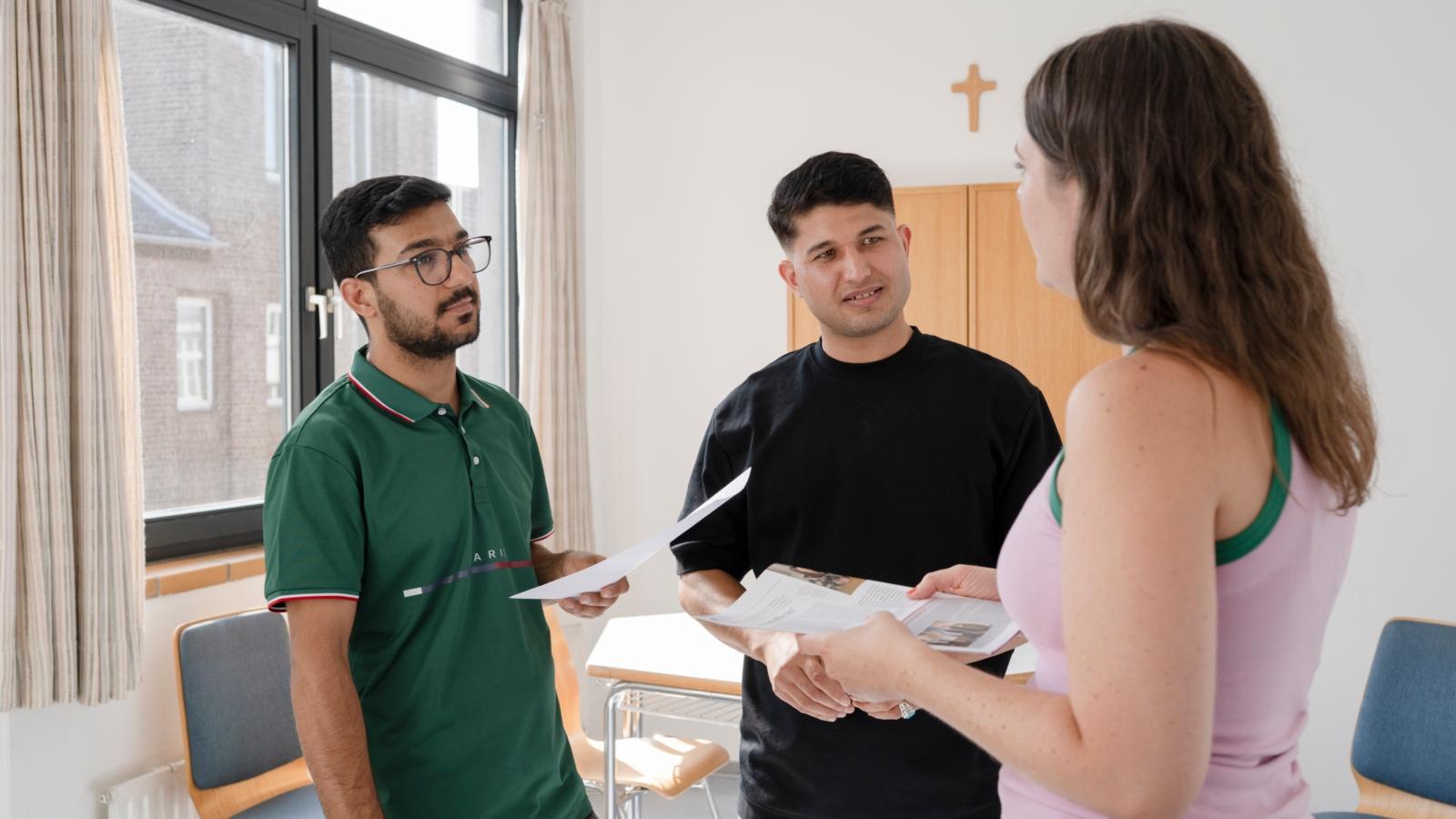 Foto einer Gesprächssituation