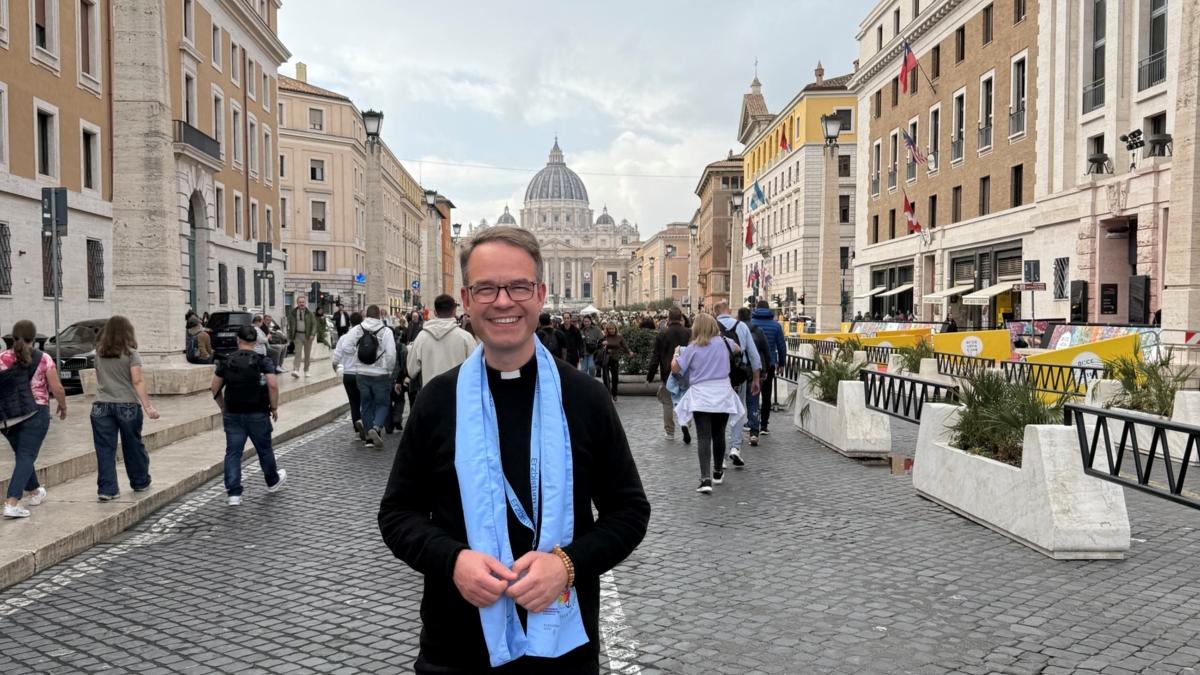Foto von Pfarrer Andreas Süß in Rom