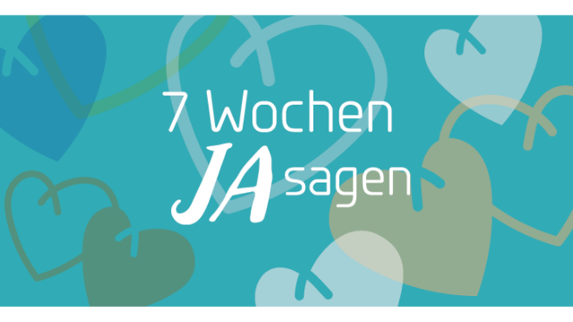 7 Wochen JA sagen - Aktionsbanner