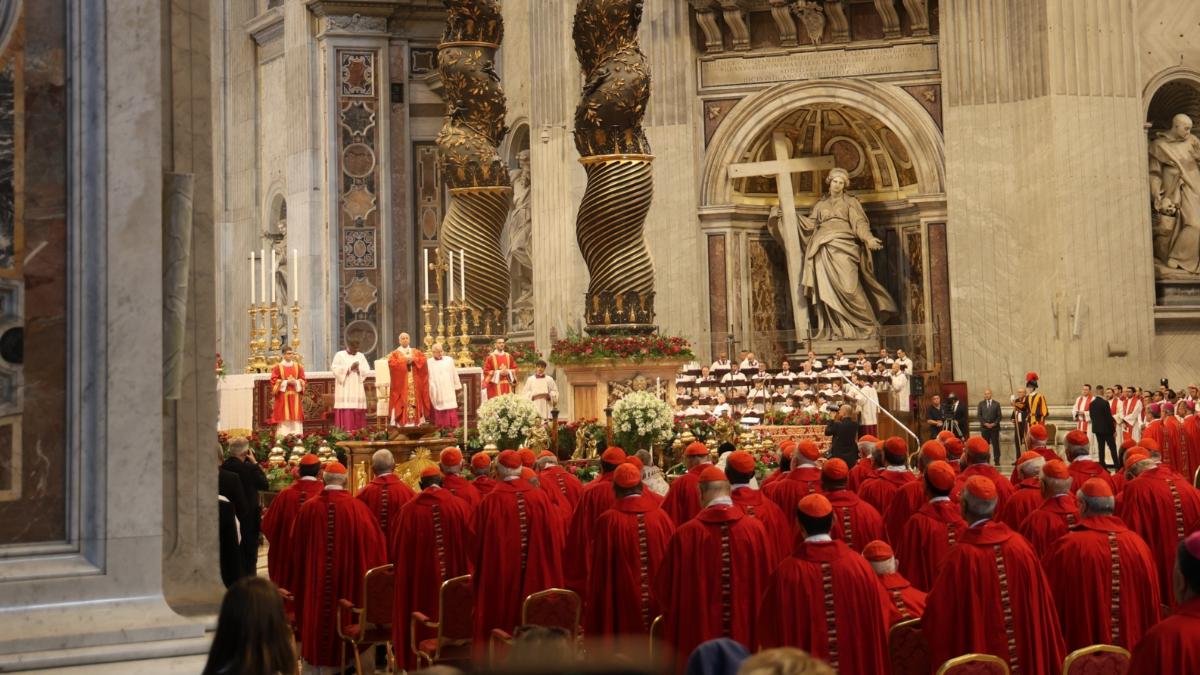 Verleihung der Pallien an die neuen Erzbischöfe durch Papst Leo XIV.