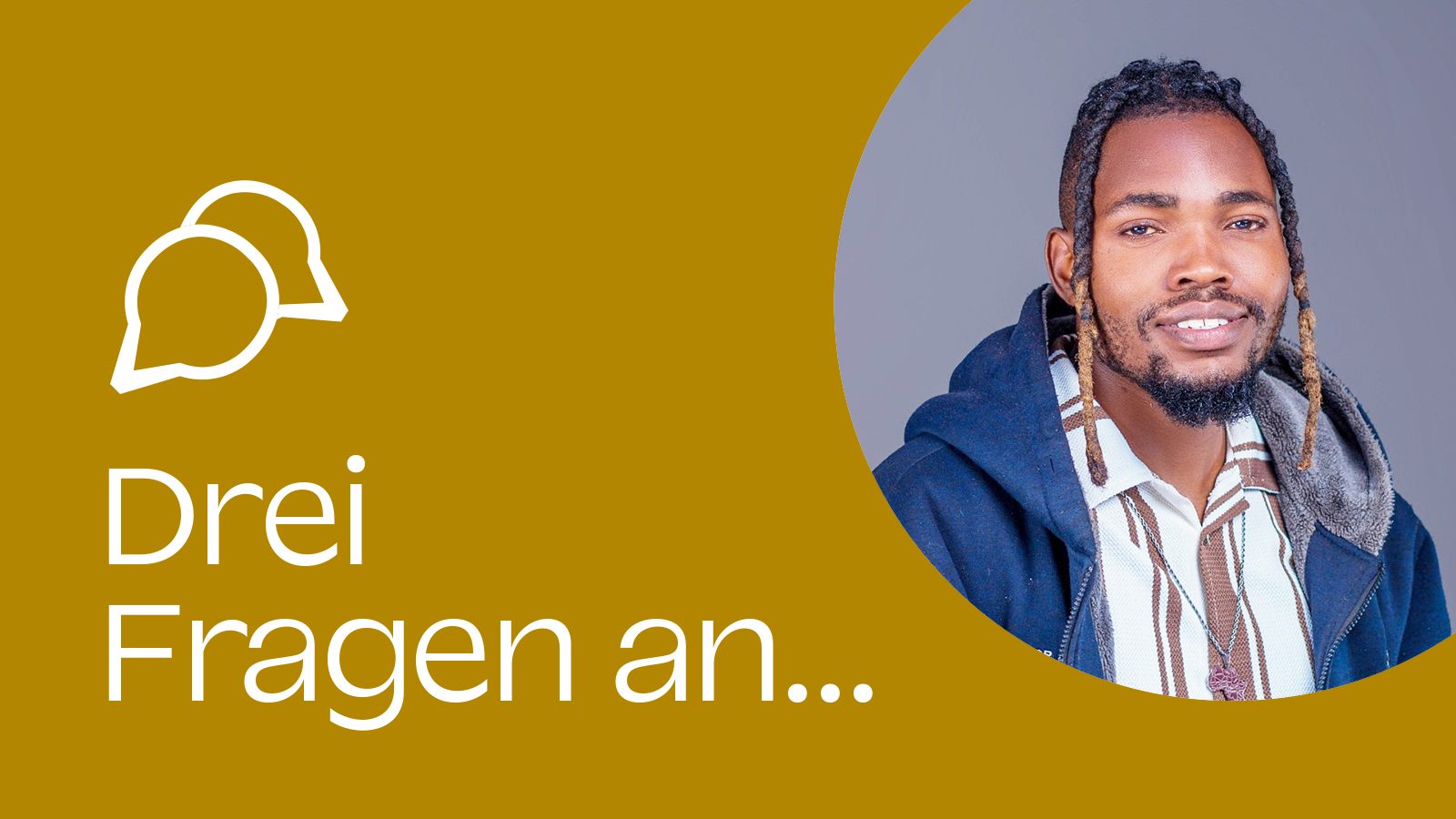 Drei Fragen an... Kessius Mutale