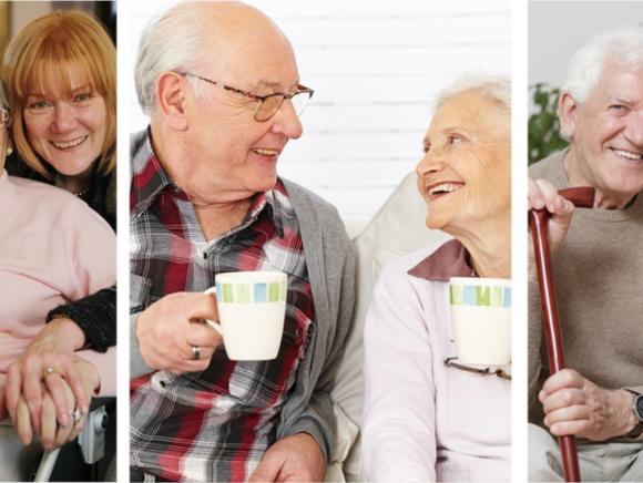 Collage zur Altenhilfe