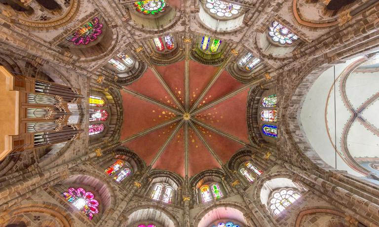 Sankt Gereon Blick in das Dach