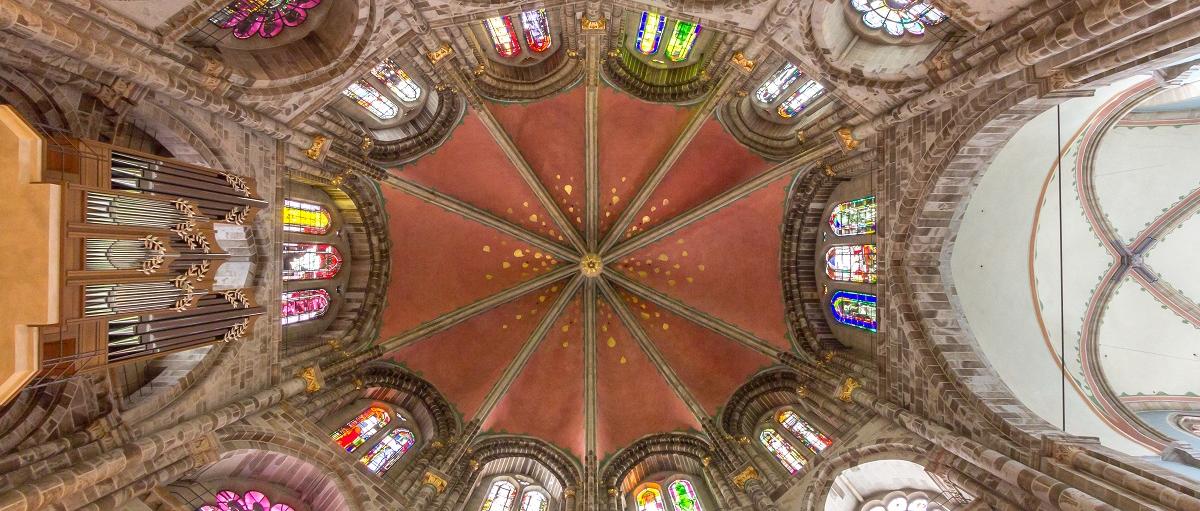 Sankt Gereon Blick in das Dach