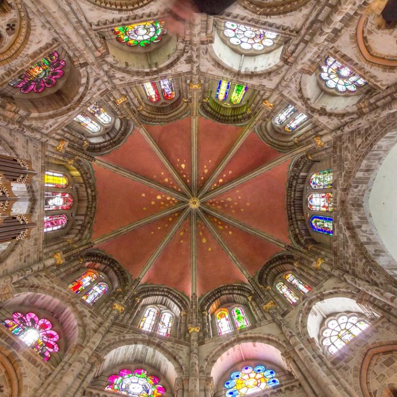 Sankt Gereon Blick in das Dach