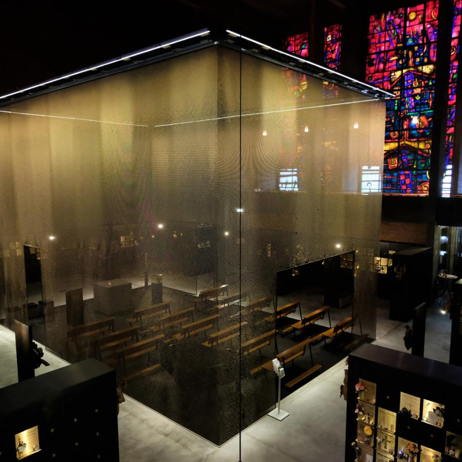 Beispiel für Modell 2: Das Kolumbarium in St. Bartholomäus, Köln-Bickendorf