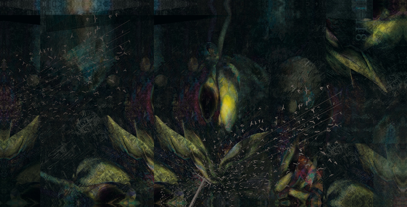 LUX IN ARCANA Dieter OTTEN 2017 100x200cm Fotografie Dieter Otten