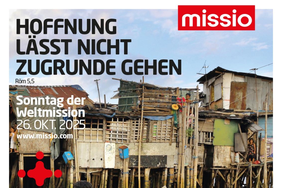 Plakat zum Weltmissionssonntag 2025.